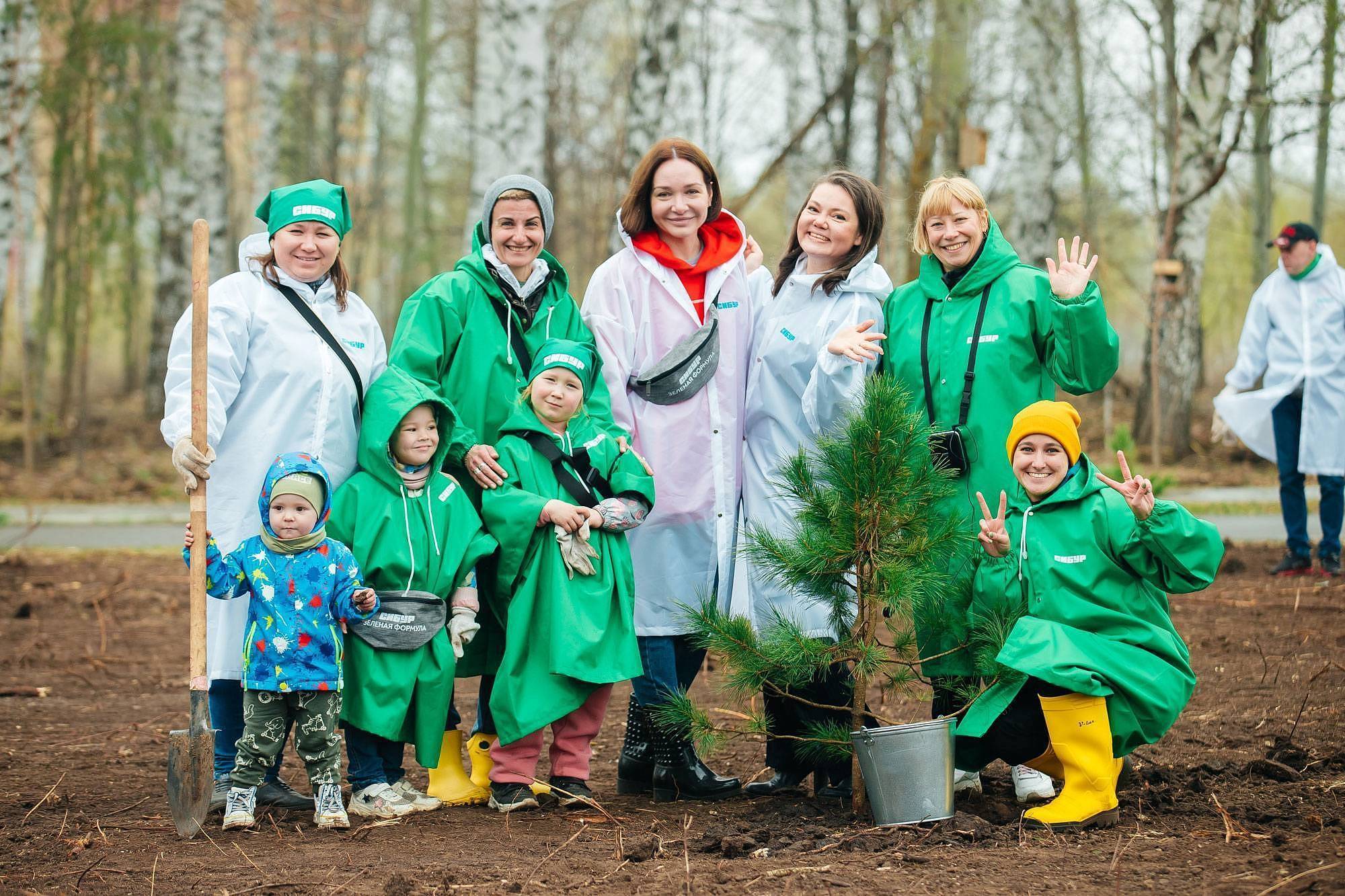 In just two years, SIBUR has planted more than half a million saplings in the Nizhnekamsk District